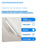 Kit 400 Plástico Para Plastificação Crachá + Cpf + Rg + A4
