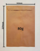 Envelope Meio A4 Pardo Kraft 100un 80g 162x229 Foroni Cor Pardo Nome Do Desenho Liso