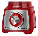 Copo para Liquidificador Compativel Mondial Inox Turbo L1000 - L1100 - L1200 Cor Vermelho