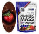 Hipercalórico Anabolic Mass 28500 - 3kg - Profit Labs Sabor Chocolate com Morango
