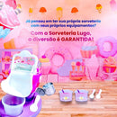 Sorveteria Infantil Faz Sorvete De Verdade - Lugo Brinquedos