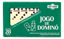 Dominó Profissional De Osso Estojo Com 28 Peças Dominó
