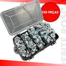 Jogo Porca Rebite Rosca Interna Maleta M4 M5 M6 M8 M10 Nf-e