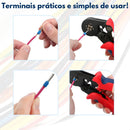 1200 Terminais Elétricos Tubular Ilhós Pre Isolado Para Fio Estojo 8 Modelos Diferentes Luatek Lwj-134