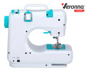 Máquina De Costura Reta Veronna Vmc100 Artesanalle Portátil Branca