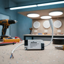 Kit 5 Driver Reator Fonte Plafon Painel Led 18w A 25w Bivolt Branco