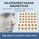 Refil De 60 Adesivos Magnéticos Para Dilatador Nasal P Ao Gg