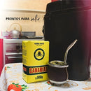 Yerbas Canarias 500g Tradicional: Yerba Mate Uruguaia de Sabor Intenso e Amargo. Pura Folha para Mate Forte e Duradouro.