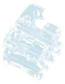 Braquete Estetico Biocrystal Transparente Resistente C/20 Un