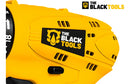 Parafusadeira Furadeira The Black Tools TB12A 3/8 a Bateria Cor Amarelo Frequência 60Hz