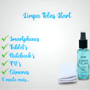 Limpa Telas Start 120ml + Pano Microfibra Produto Eficiente