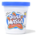 Kit 10 Potes Massinha De Modelar Colorida Diver Toys