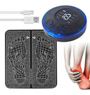 Massageador Tapete Ems Elétrico Perna Pés Pulso Almofada Cor Preto 110V/220V