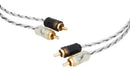 Cabo Rca Taramps 5 Metros 5m 500cm Estereo Banhado A Ouro Double Injetado Stereo Som Automotivo