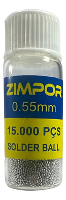 Esferas De Solda Bolas Reballing Bga Chumbo Vários Diâm 0.55mm