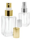 10 Frascos 30ml Vidro Borrifador Válvula Spray Luxo P Dourado