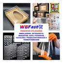 50 Folhas De Acetato Transparente A4 - 21x30  Cm 0,20 Mm Esp