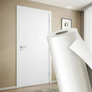 Papel Adesivo Rolo 10 Metros Envelopamento Móveis Madeira Cor Branco fosco