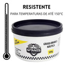 Graxa Branca Base Lítio Naútica Automotiva E Motos Gitanes 500g