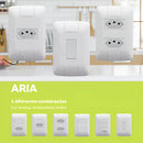 Kit 15 Tomada Simples 4x2 Embutir 2p+t Tramontina Branco 10A