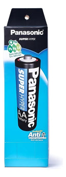 Pilha AA Panasonic Super Hyper UM-3SH Cilíndrica - kit de 52 unidades