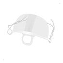 10 Máscara Acrilica Transparente Estética Maquiagem Microbla