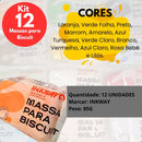 Massa De Biscuit Inkway Massa Para Biscuit Inkway Artesanato Não Tóxico Kit X 12 Do 85g - Sortido