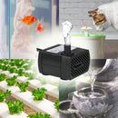 Bomba Submersa Aquário Bebedouro Pet Fontes Hidroponia 200lh A Colorida Bk300