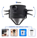 Mini Trad Bm-f1034 Filtro Coador De Café Aço Inox