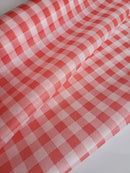 Tnt Estampado Festa Junina Xadrez Vermelho Mesa 1,4 X 2 Mts