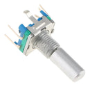 Encoder Rotativo Com Chave 5 Terminais Potenciômetro Ec11