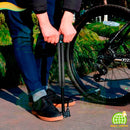 Bomba De Ar Para Pneu De Bike Bicicleta Manual Bico Duplo