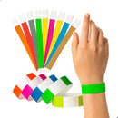 200 Pulseiras Eventos Identificação Festa Controle B Laranja