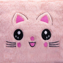 Estojo Grande Feminino Escolar Box Necessaire Cor Colorido Gatinho