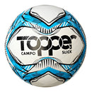Bola De Campo Slick 2023 Topper Tamanho 5 Cor Azul e Preto