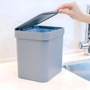 Lixeira Pia Cozinha 2,5l Cesto De Lixo C/ Tampa