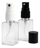 50 Frascos 40ml Pet Borrifador Válvula Spray Para Pe Incolor