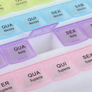 Caixas Comprimido Porta Medicamento Remédio/Capsulas 4x Dia Semanal Mensal Naturenzzo Nutrition