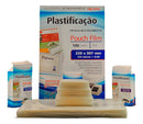 Kit 400 Plástico Para Plastificação Crachá + Cpf + Rg + A4