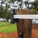 Fita Eletro Plástico Cerca Elétrica Rural Choque 200 Metros