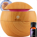 Umidificador De Ar Ultrassônico Difusor Ambiente Eletrico Potente Purificador Aromatizador Ar Essência Silencioso Bivolt Kaizu