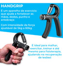 Kit 2 Aparelho Hand Grip Exercitador Mãos Dedo Fisioterapia