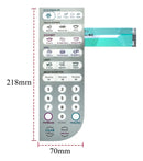 Membrana Micro-ondas Compatível com Electrolux Mef41 Mef 41 - flat verde