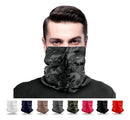 Mascara Balaclava Bandana Rosto E Pescoço Corrida Ciclismo Cor Preto