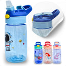 Garrafa Squeeze Garrafinha Agua Autospout Infant Azul