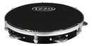 Pandeiro Profissional Izzo Pele Preta 10 Corpo Abs 6480 Cor Preto