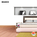 Lukscolor tinta esmalte ferro madeira brilhante base água 900ml branca