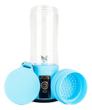 Mini Liquidificador Portatil Shake Juice Cup + Cabo Usb Cor Azul