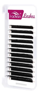 Cílios Fadvan W 5d Tamanho Único Volume Egípcio Comprimento 13 mm Cor Preto Espessura 0.07 mm Tipo de curvatura D