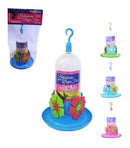 Kit 2 Bebedouro Passarinho Beija Flor Colibri Jardim 290ml